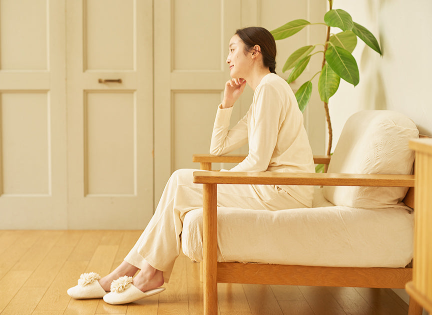 ベロアタックパンツ / オーガニックコットン – PRISTINE