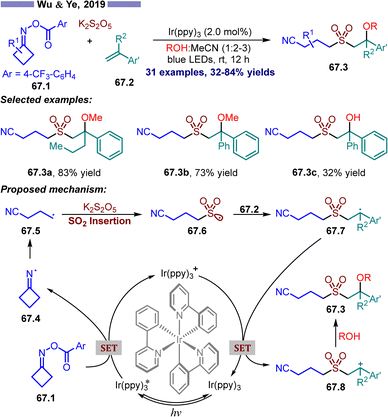 Radical sulfonylation with sulfur dioxide surrogates - Chemical