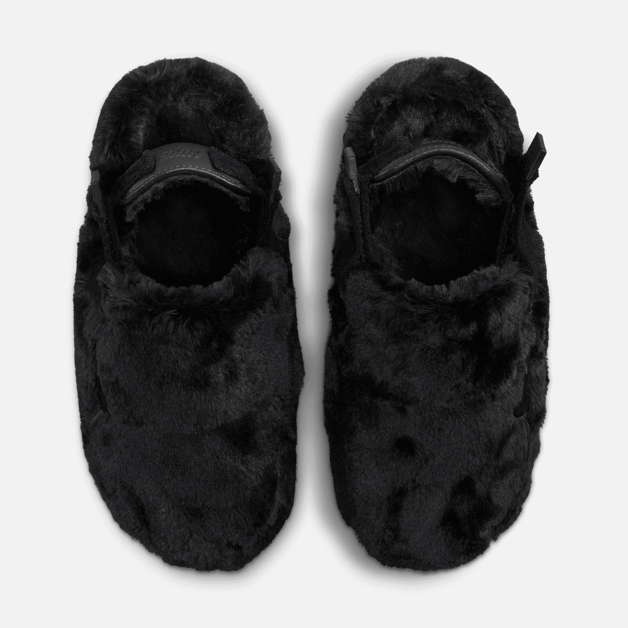 Nike Women's Calm Mule 'Black Fur' – Puffer Reds