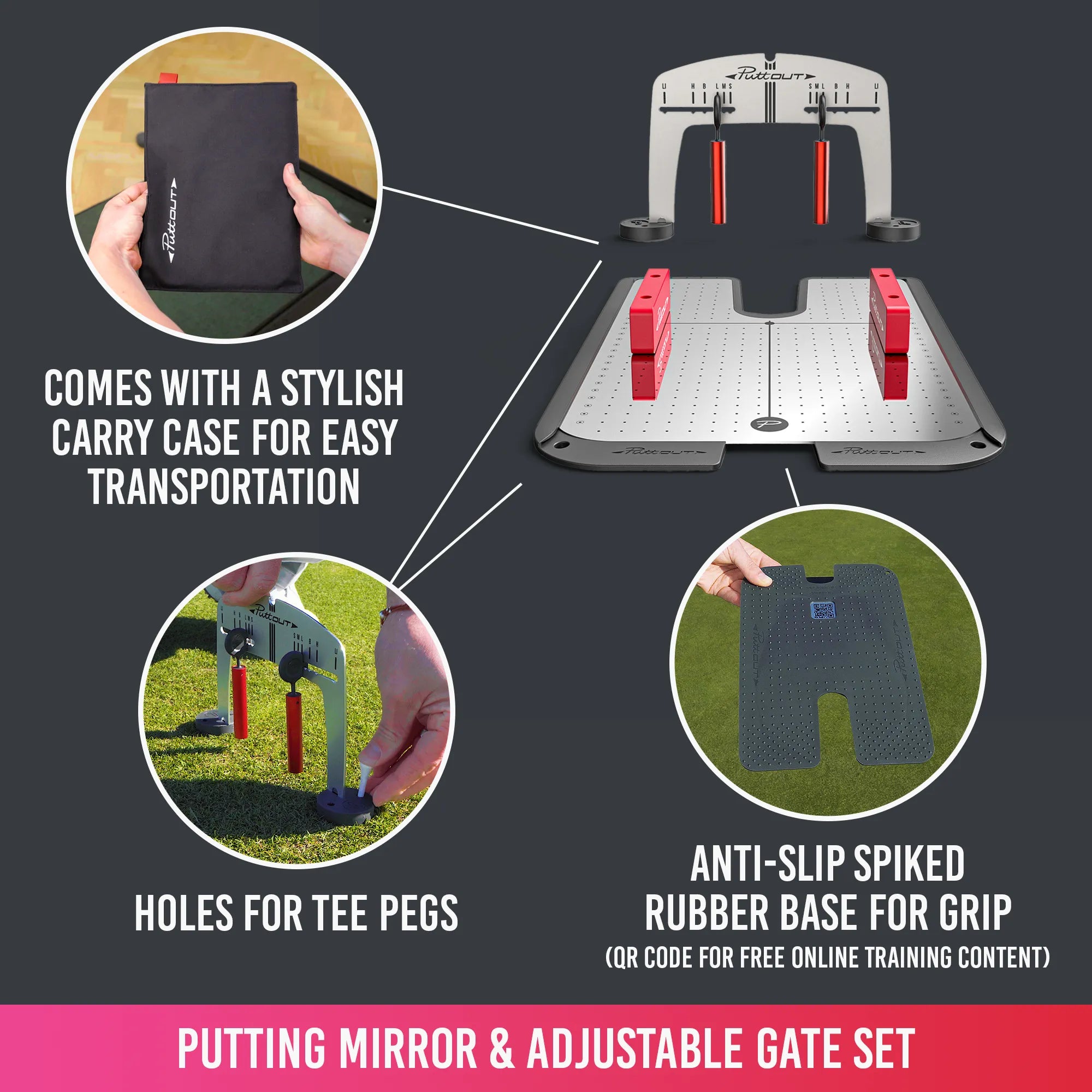 Mirror & Adjustable Gate Set – PuttOUT Golf