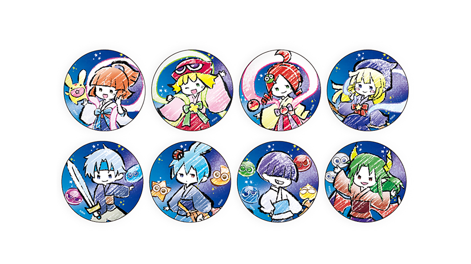 ぷよぷよ」缶バッジ | トピックス | ぷよぷよポータルサイト |