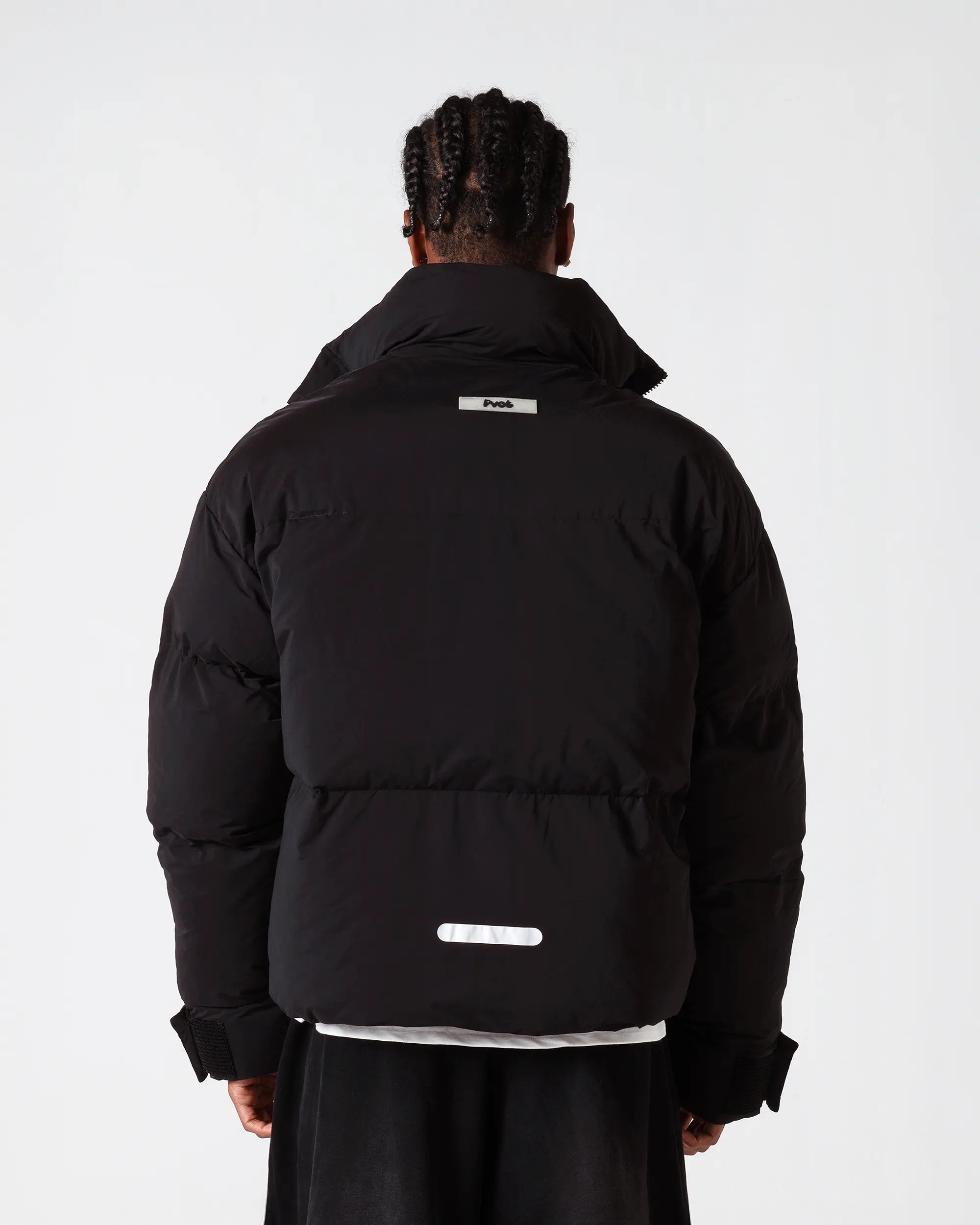 Pvot Premium Puffer Jacket (Black)