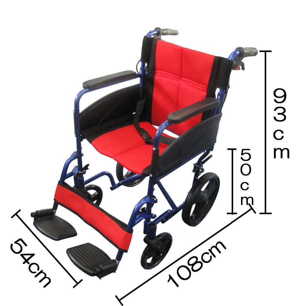 Nice WayⅢ 車椅子 折り畳み 介助式 自走式車椅子 3Dクッション付き