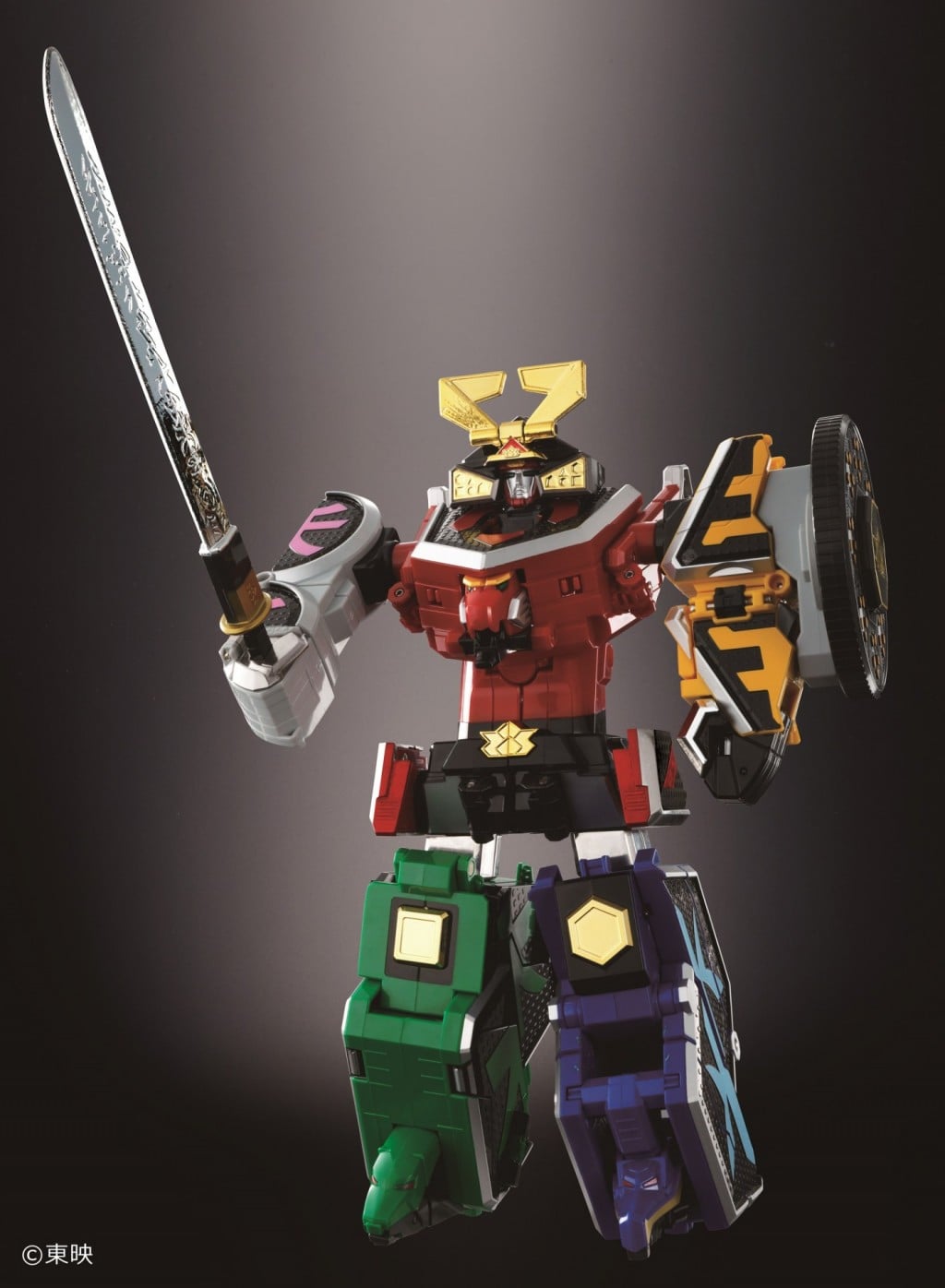 新規造形『侍戦隊シンケンジャー 超合金 侍合体 DX シンケンオー』登場