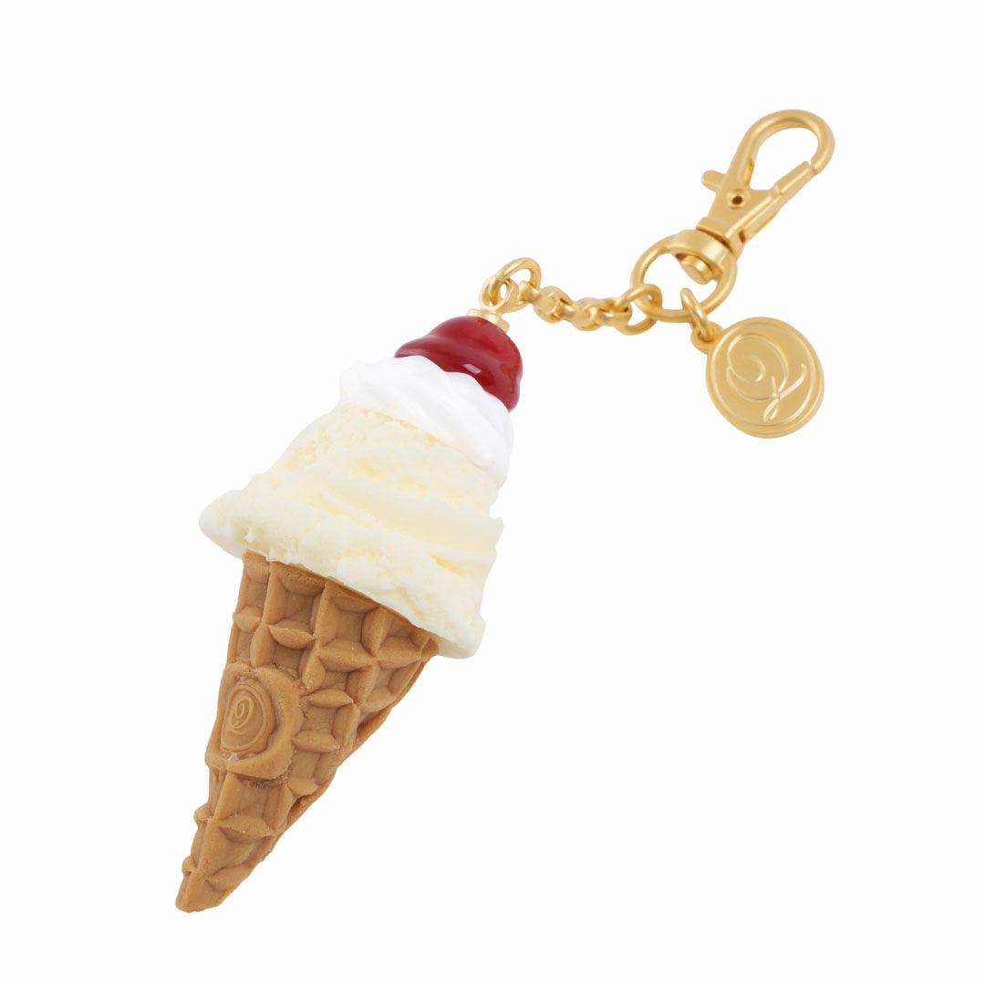 チェリーホイップ ストロベリーアイス コーン バッグチャーム | Q-pot