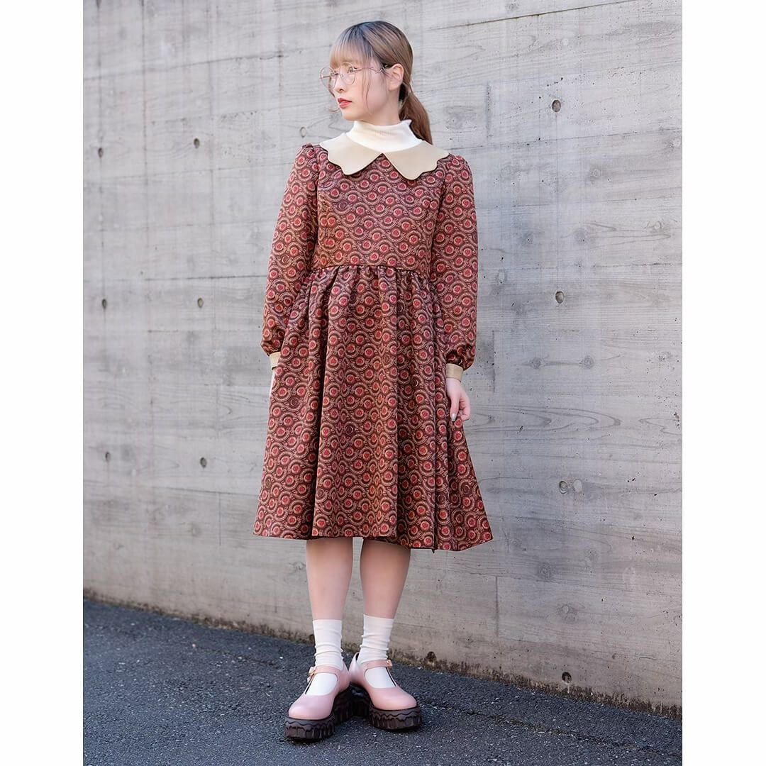 プードル ケーキ パフスリーブドレス（ホワイト） | Q-pot. ONLINE SHOP