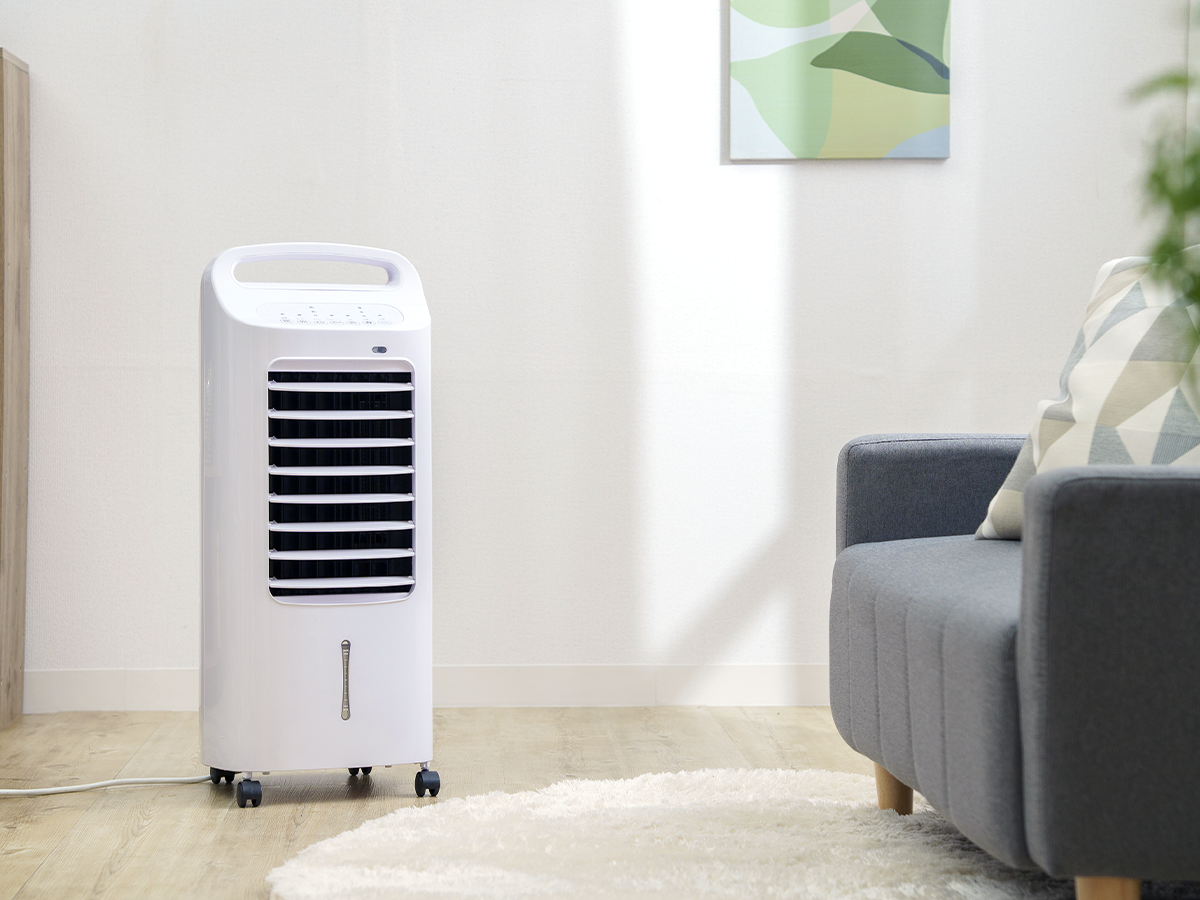 加湿機能付き温冷風扇 | 株式会社 QUADS – クワッズ