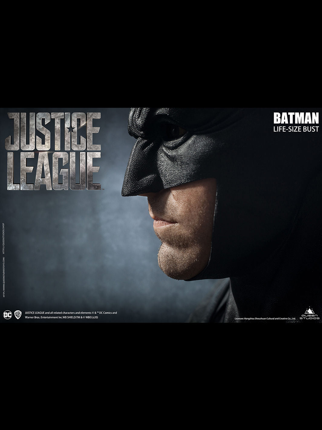 Batman Justice League 1:1 Bust - Queen Studios