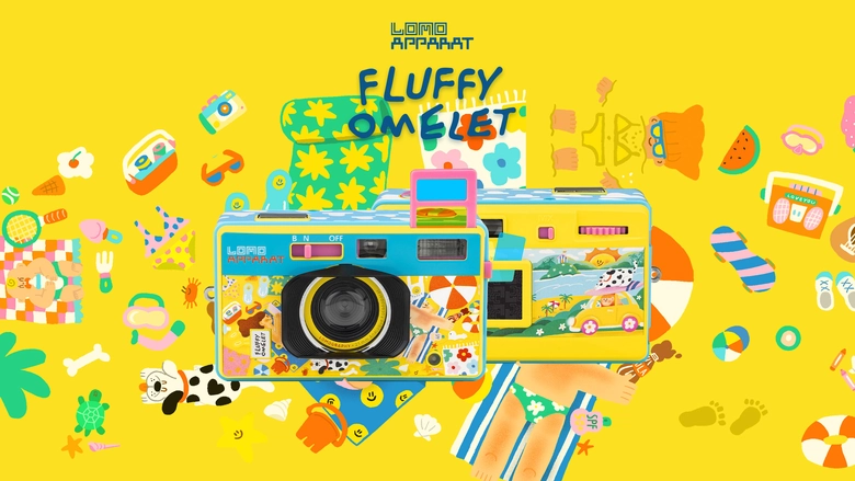 カメラブランドLomographyよりタイ出身アーティストのFluffy Omeletと