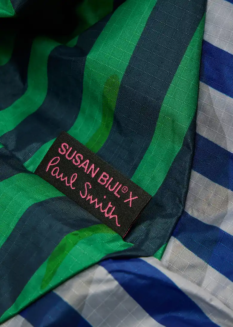 Paul SmithがSUSAN BILJとのコラボレーションバッグを発売 │ QUI