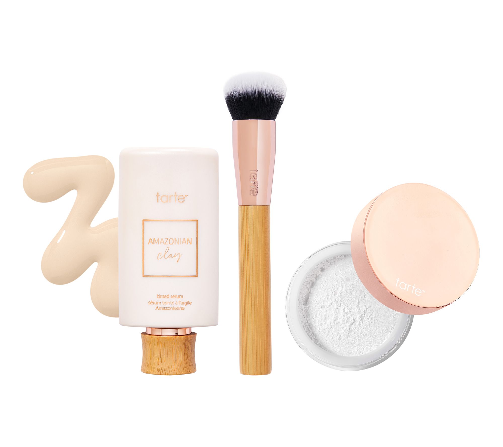 tarte Amazonian Clay Cloudberry Tinted Serum 3 Piece Set - QVC.com