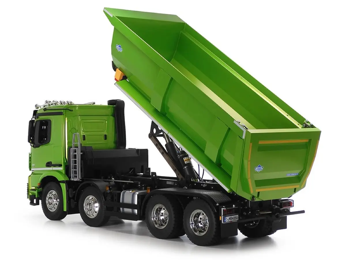 新製品】タミヤ 1/14RC メルセデス・ベンツ アロクス 4151 8x4 ダンプ