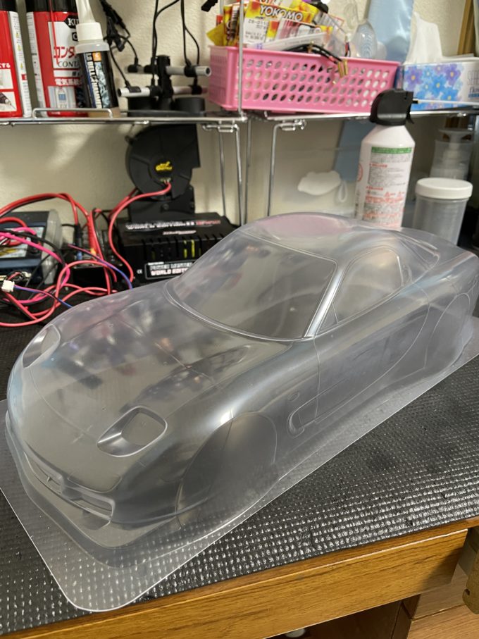 タミヤ SP.1270 マツダ RX-7 スペアボディーのカラーに悩む… | RC/DC