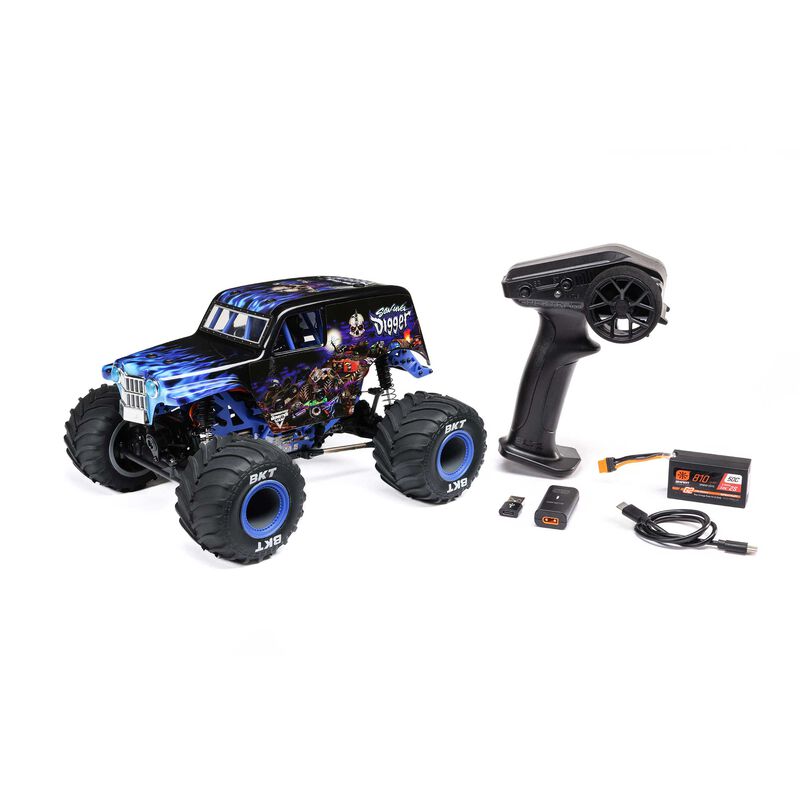 LOSI 1/18 ミニ LMT 4X4 モンスター トラック RTR、Son-Uva Digger