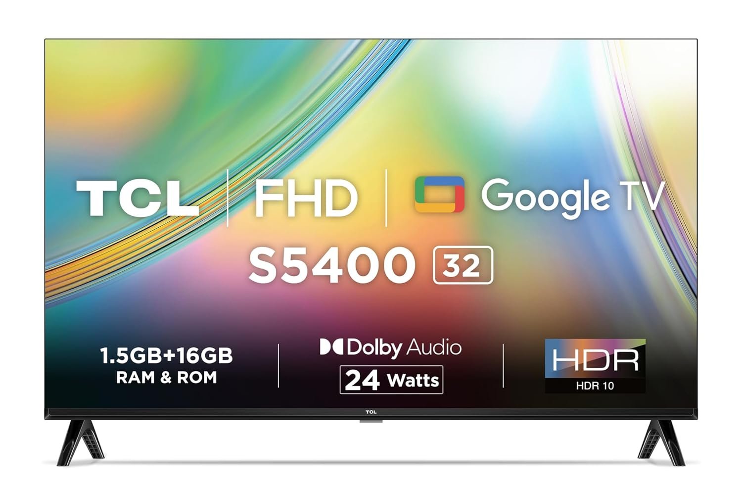 TCL 80.04 cm (32 inches) Bezel-Less S Series Full HD Smart LED