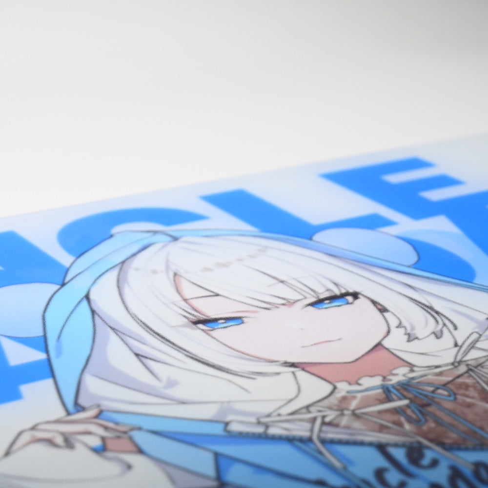 Uncle Panda ガラスマウスパッド ブルー SP