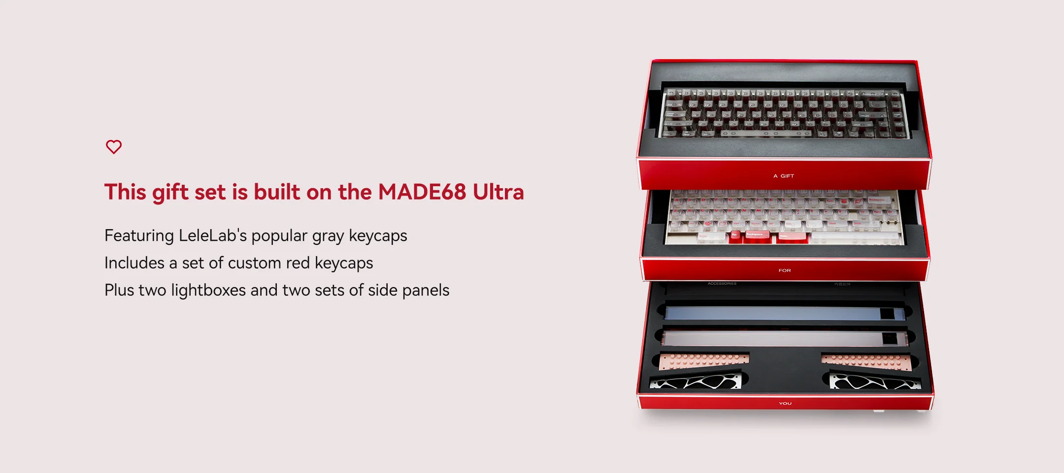 Rabbit0-Shop / MelGeek x LeleLab MADE68 Ultra Black Base + Extra