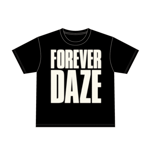 FOREVER DAZE Tシャツ21-22（黒） – RADWIMPS ONLINE STORE