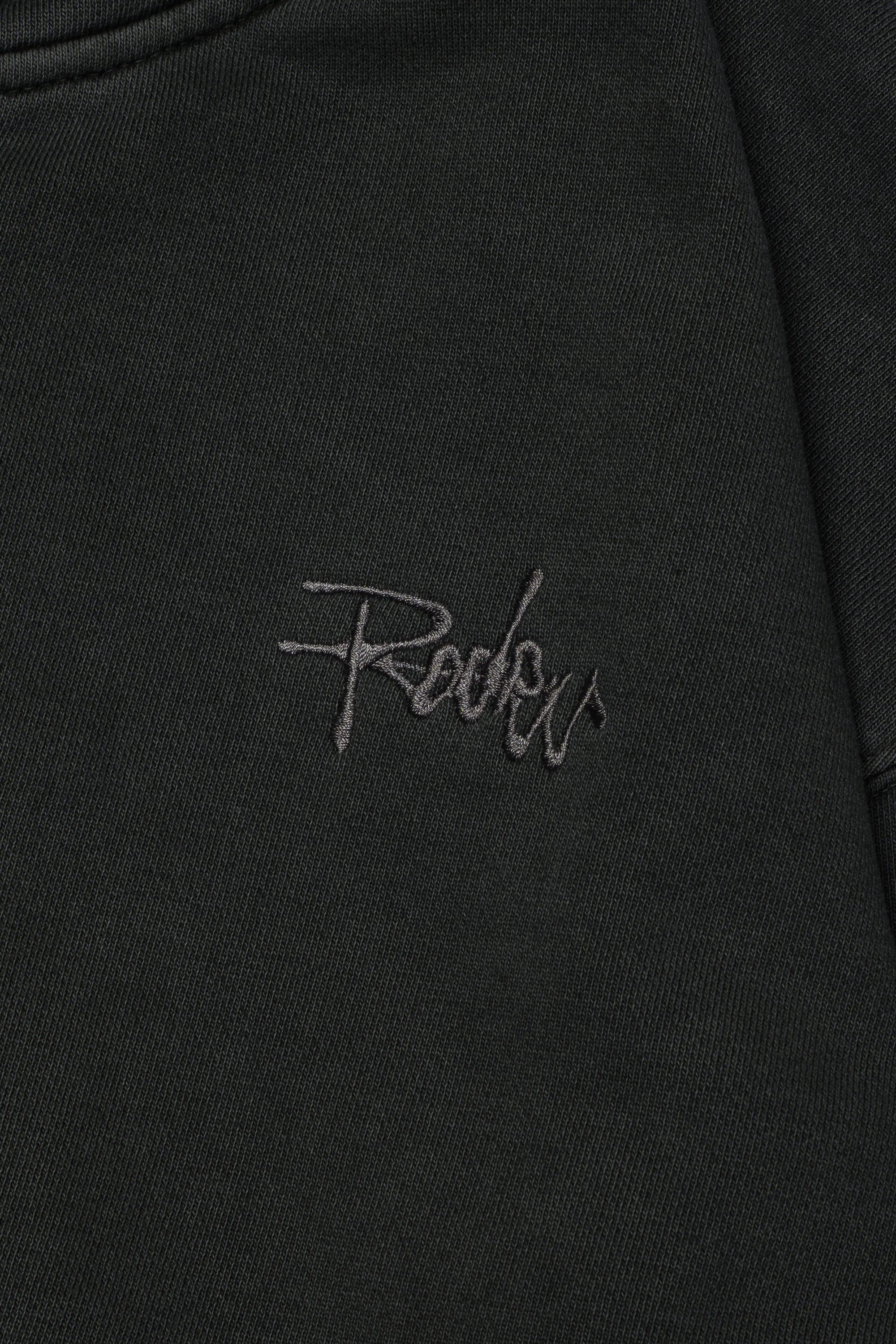 ロゴジップフーディー / チャコール – らっだぁのおみせ