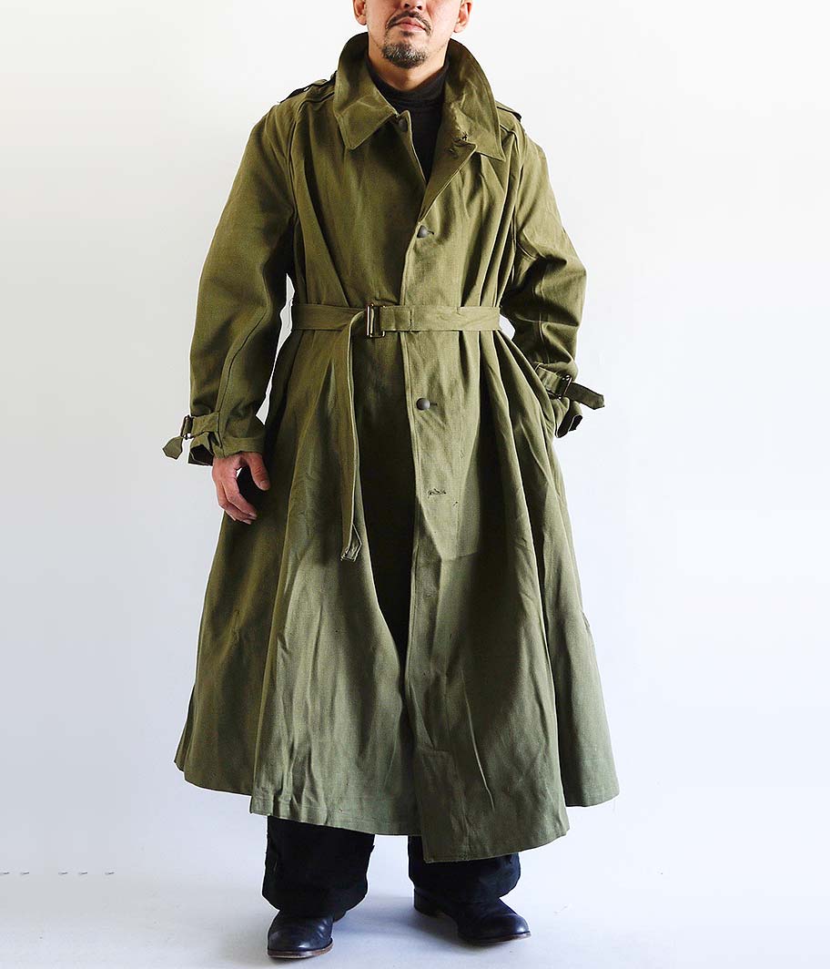 50's フランス軍モーターサイクルコート [Dead Stock］ - Fresh