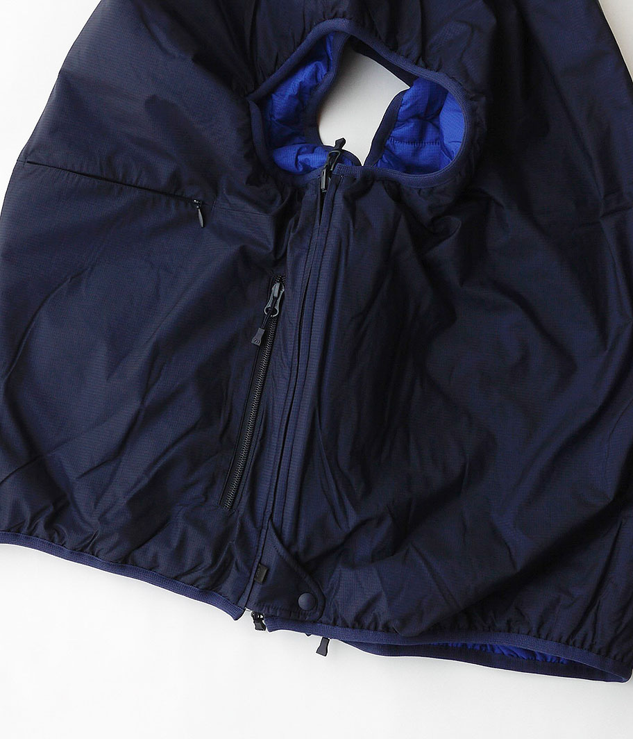 DAIWA PIER 39 TECH REVERSIBLE PULLOVER PUFF VEST [DARK NAVY