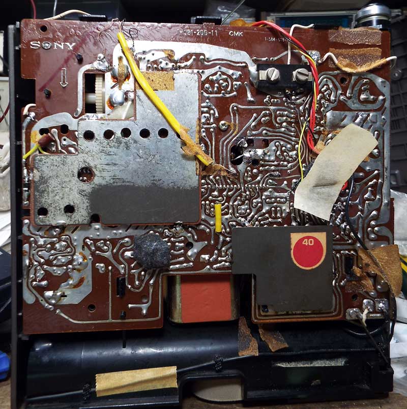 BCLラジオの修理 スカイセンサー5900（ICF-5900