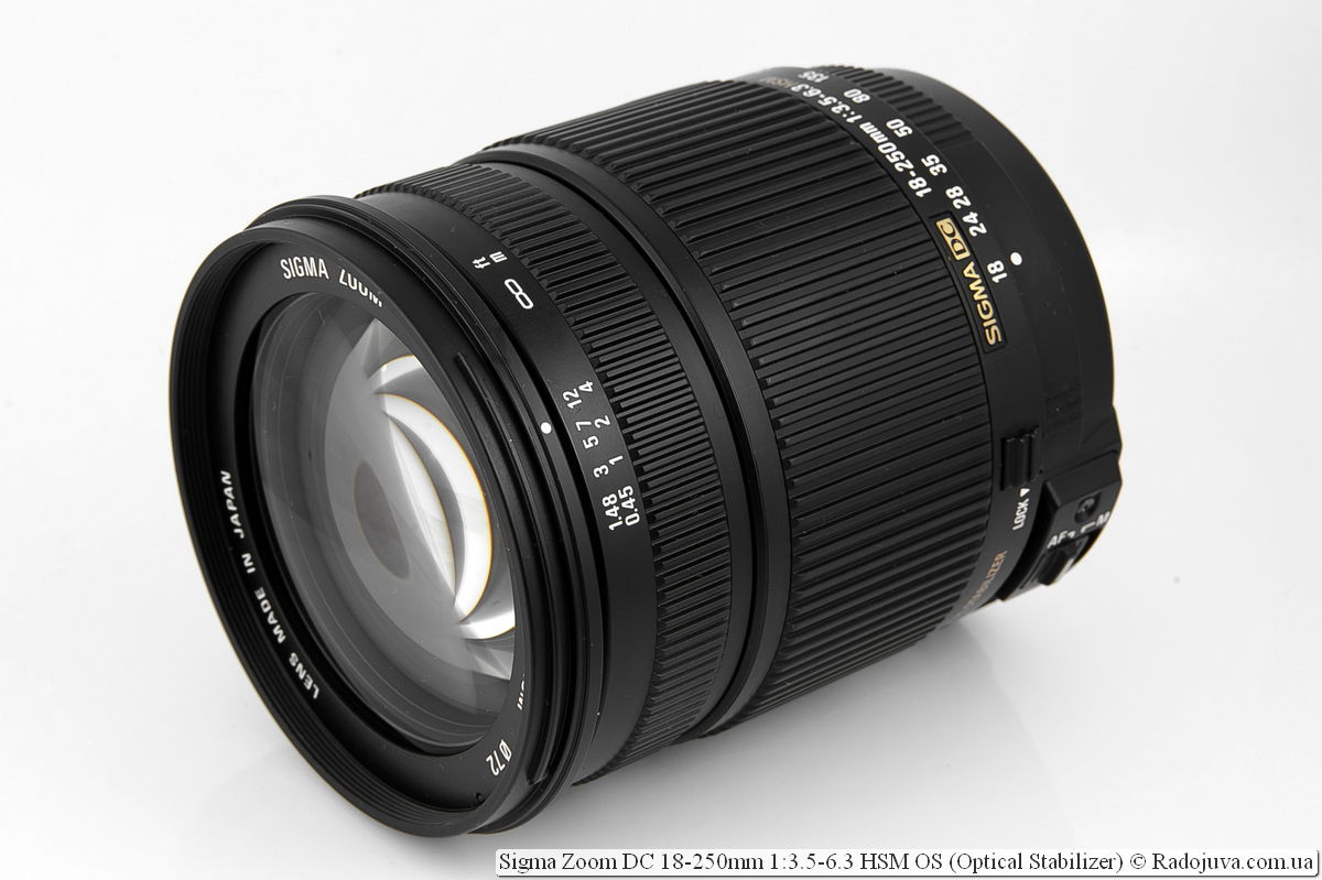Review Sigma 18-250mm f / 3.5-6.3 DC OS HSM | Happy