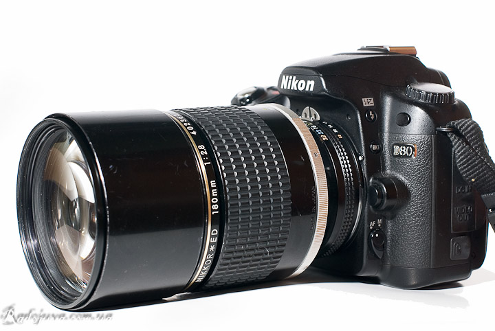 光学極上 Nikon Ai Nikkor 180mm F2.8 ニコン AI Nikkor ED 180mm F2