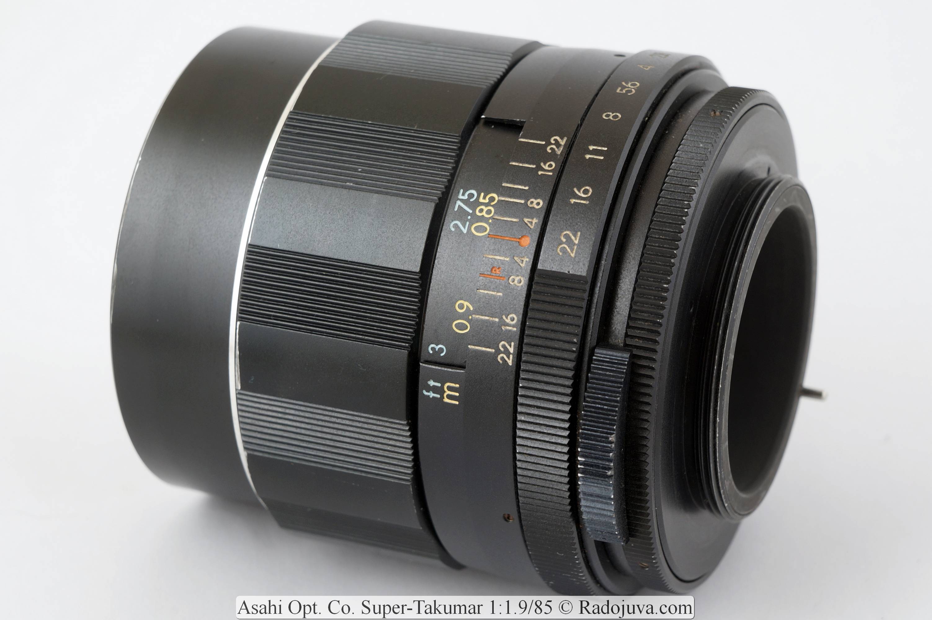 Review Asahi Opt. Co. Super-Takumar 1: 1.9 / 85 | Happy
