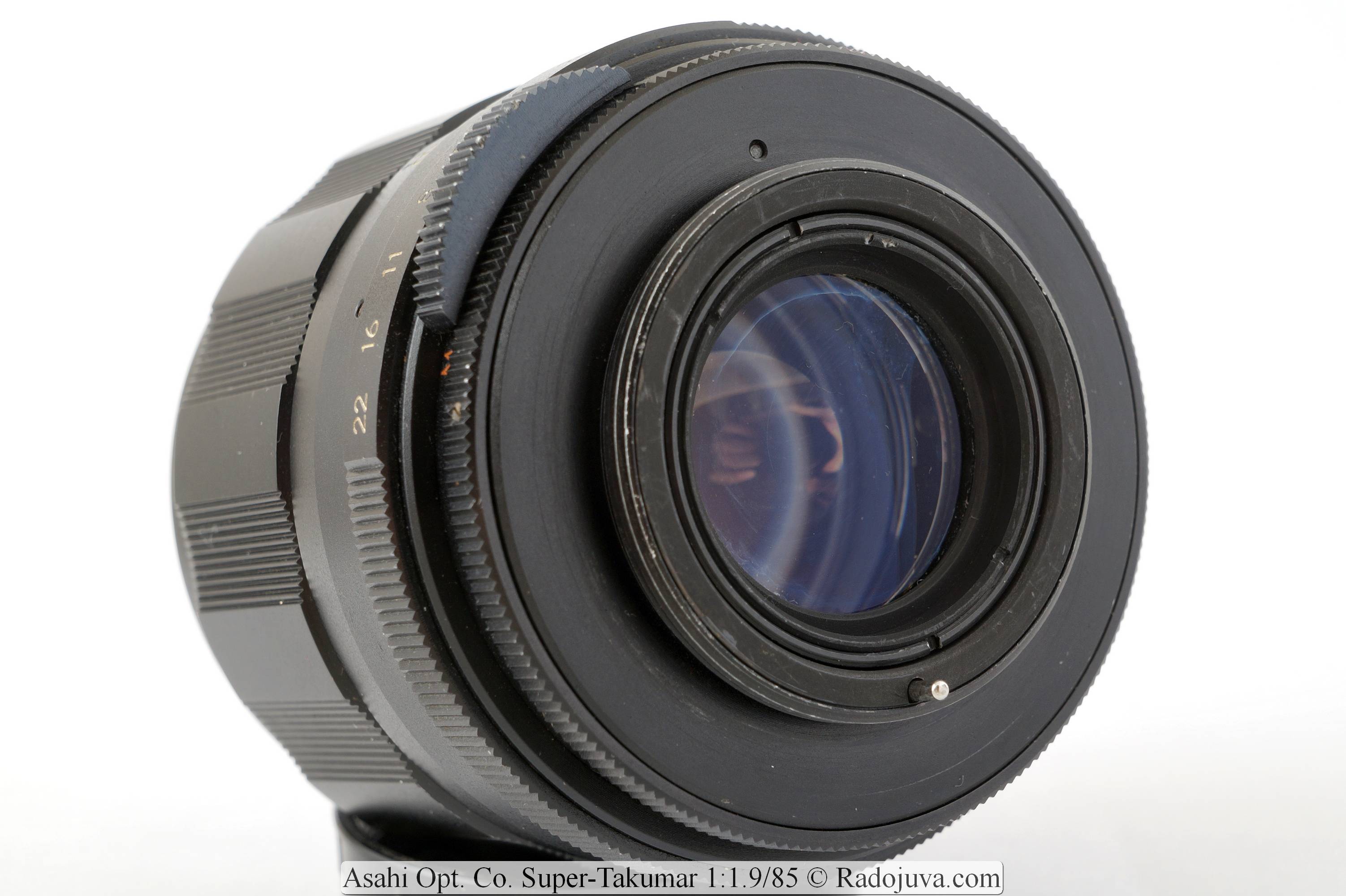 Review Asahi Opt. Co. Super-Takumar 1: 1.9 / 85 | Happy