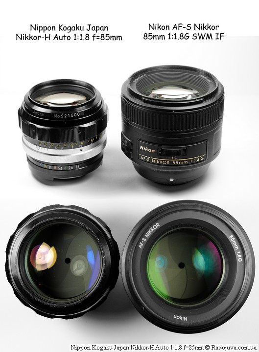 Review Nippon Kogaku Japan Nikkor-H Auto 1: 1.8 f = 85mm | Happy