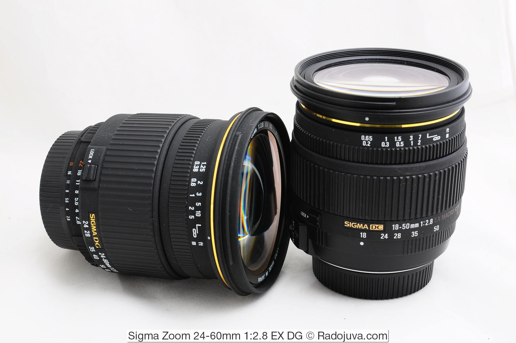 Review Sigma Zoom 24-60mm 1: 2.8 EX DG | Happy