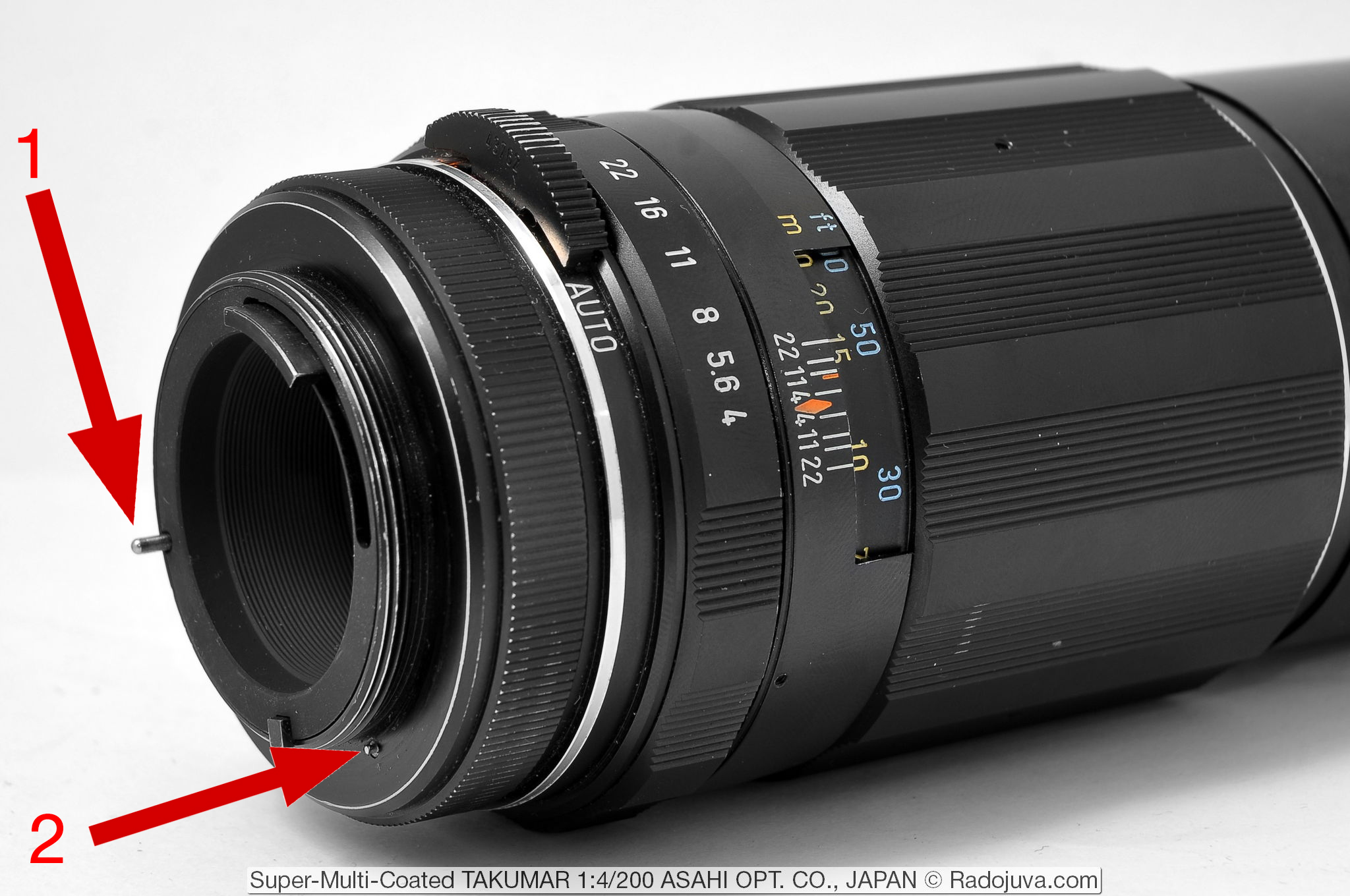 Overview of the Super-Multi-Coated TAKUMAR F / 4 200mm ASAHI OPT