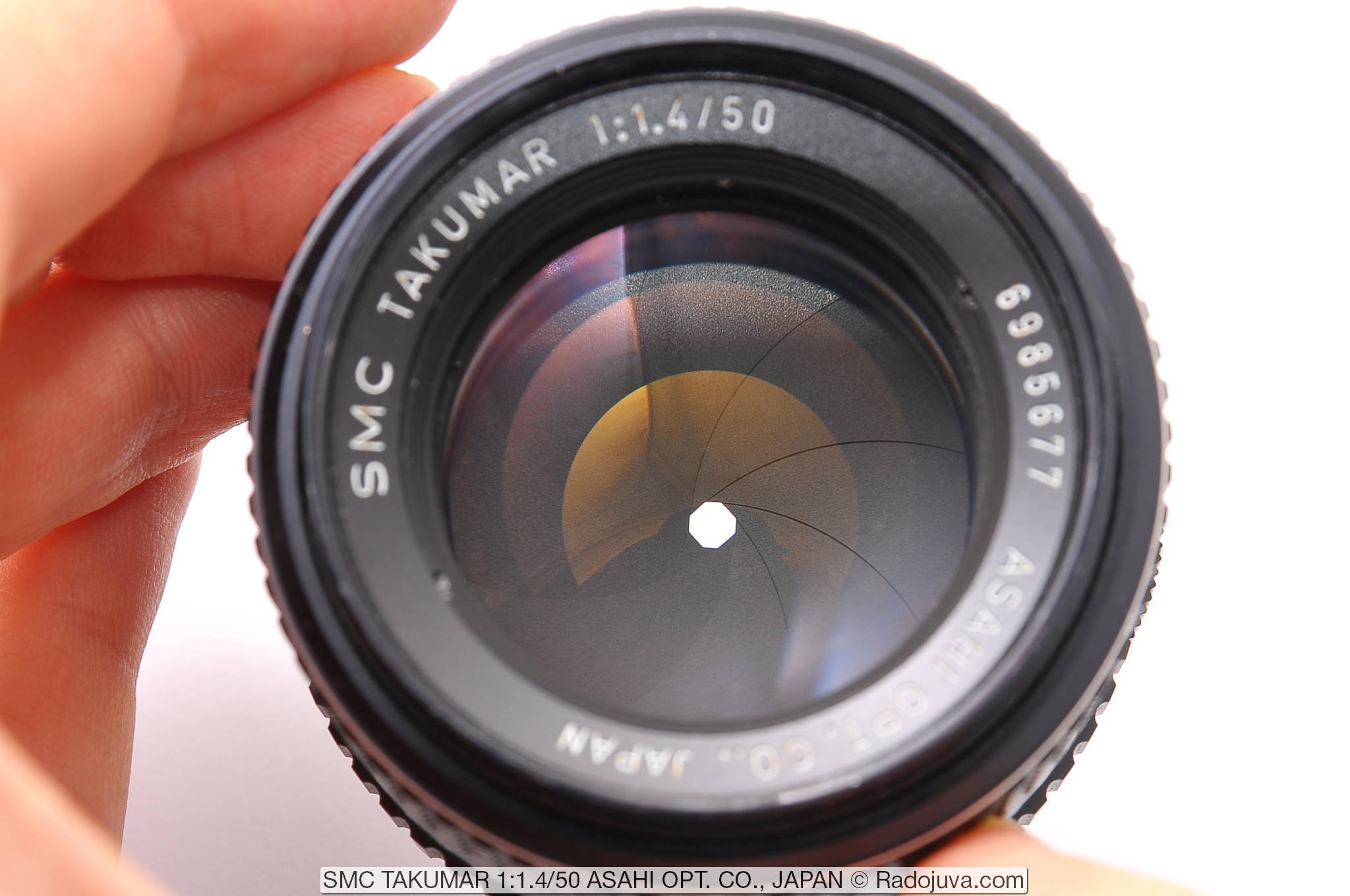 SMC Takumar 1: 1.4 / 50 Asahi OPT review. CO., Japan | Happy