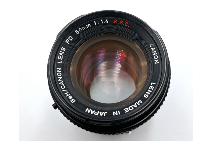 Brief review of B&H/CANON LENS FD 50mm 1:1.4 SSC CANON LENS MADE