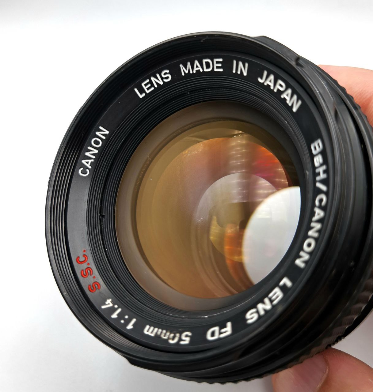 Canon NewFD 50mm F1.2 小カビあり Canon NewFD 50mm F1.2 小カビあり