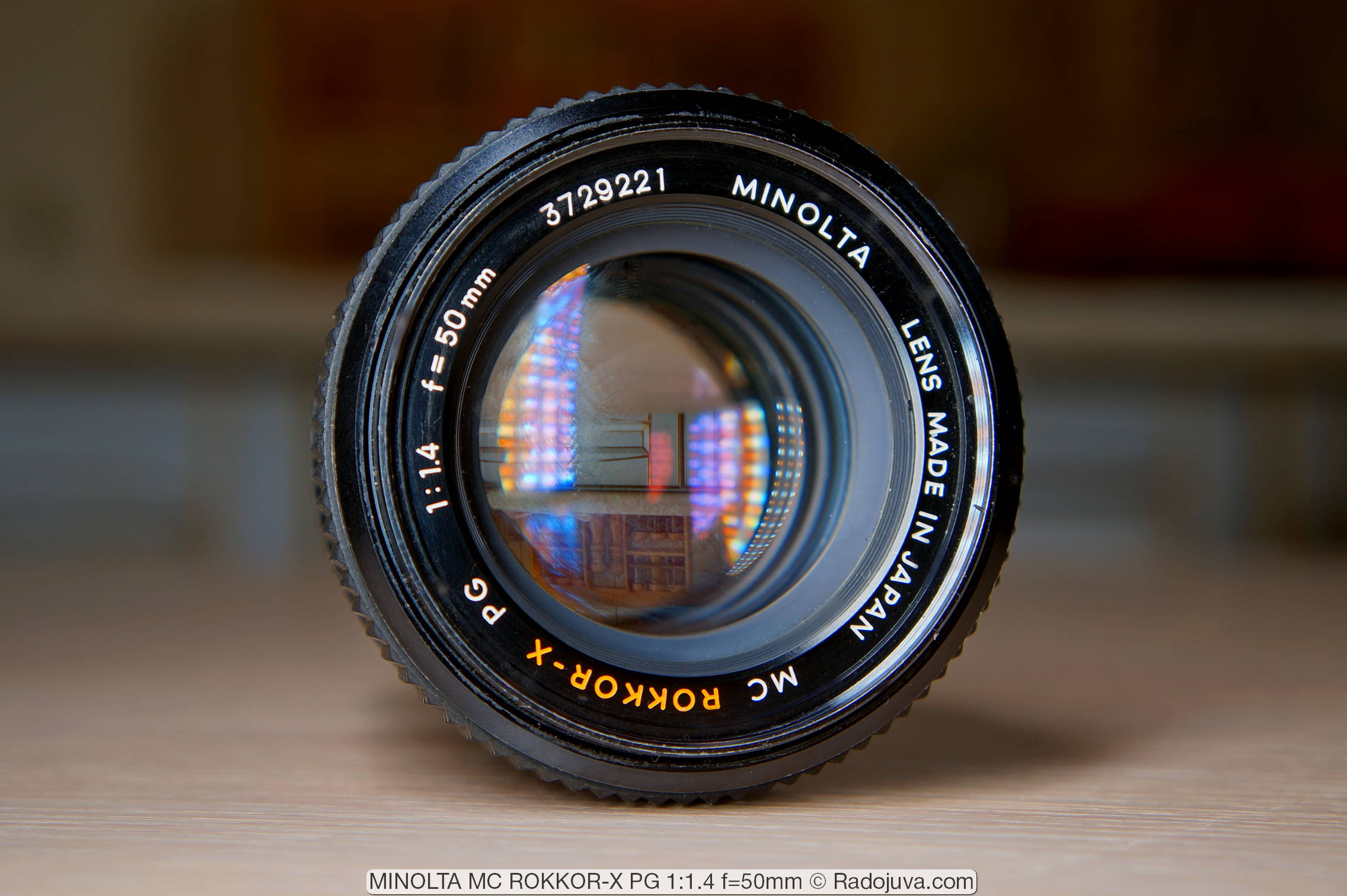 Review MINOLTA MC ROKKOR-X PG 1: 1.4 f = 50mm | Radozhiva
