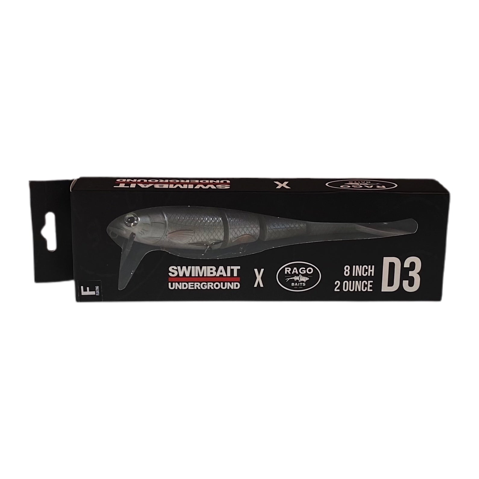 Swimbait Underground X Rago Baits D3 