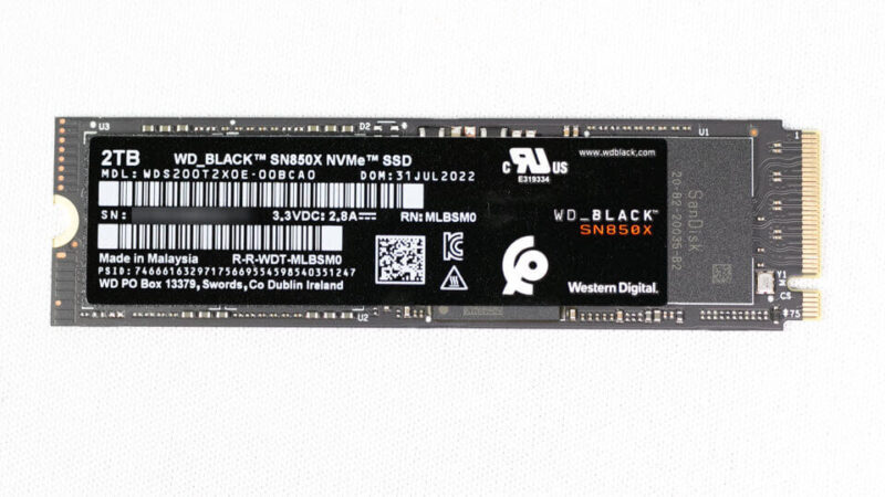 WD BLACK SN850X NVMe SSD 2TB WDS200T2X0Eの性能 | Rai-Life