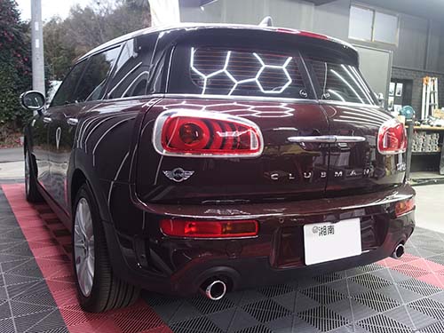 MINIクラブマン(F54)をさらに個性的に！ロゴプロ・剛性アップ