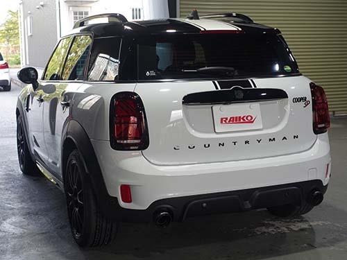 ミニ クロスオーバー(F60) 純正JCWパッケージ用フロントバンパー装着