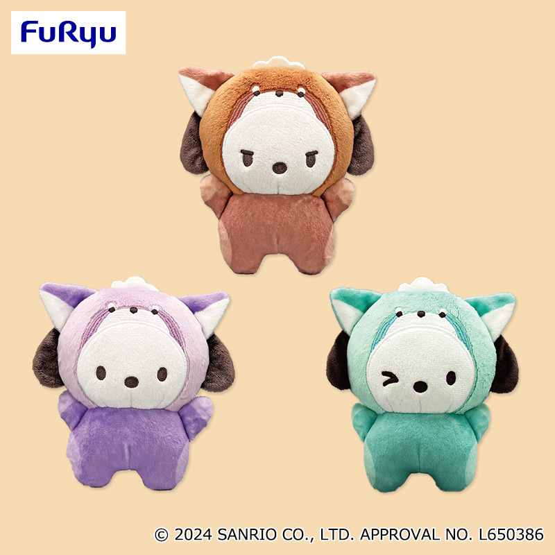 プライズ情報】ポチャッコ レッサーパンダ着ぐるみぬいぐるみ