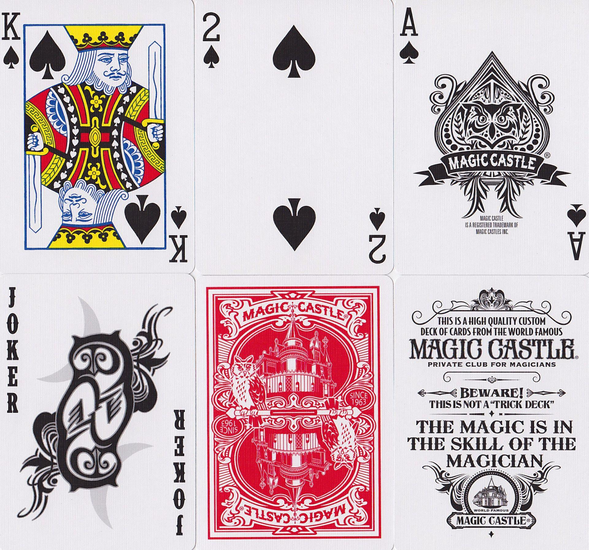 Magic Castle-RarePlayingCards.com – Rare Playing Cards