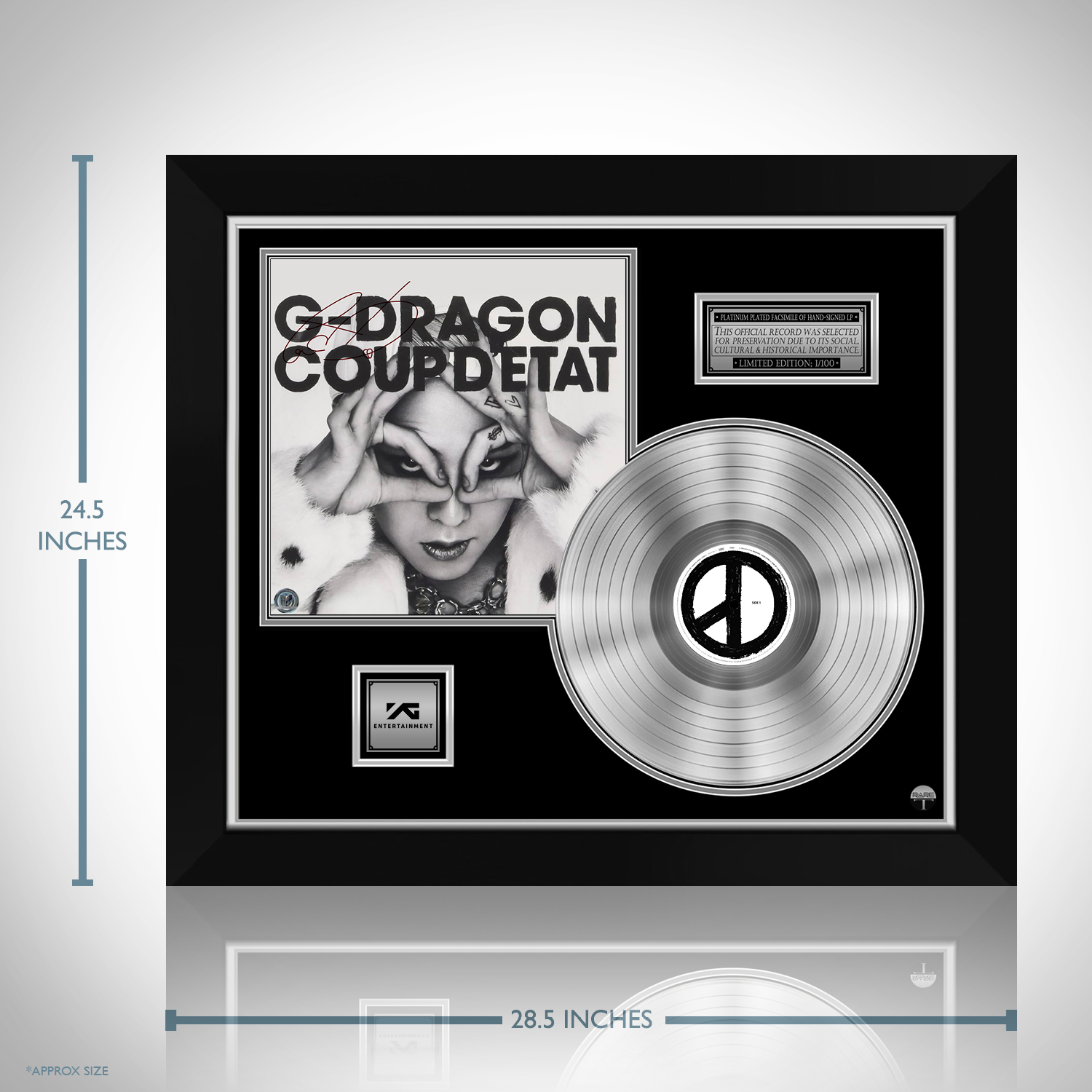 G-Dragon - Coup D'Etat Platinum LP Limited Signature Edition