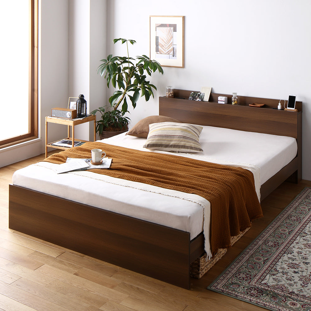 コンセント 棚付き 高さ調整すのこベッド『Asteria アステリア』/用途