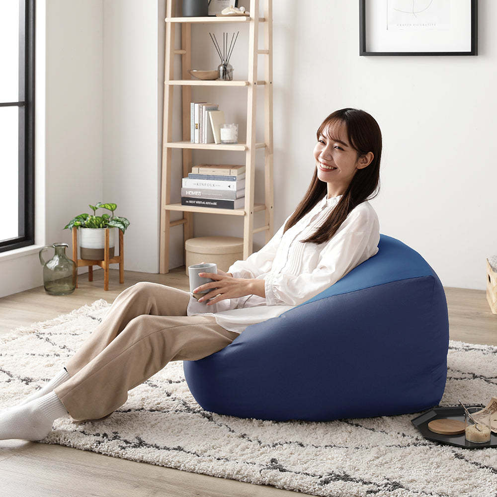 日本製 ビーズクッション 『STIIBO』単品/大きいサイズでゆったりと