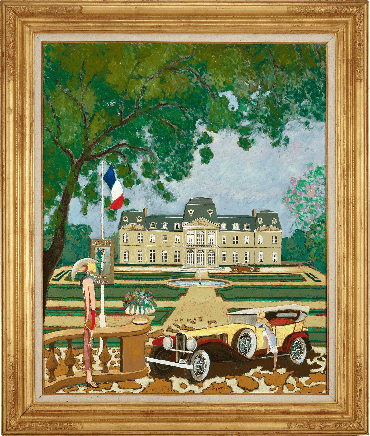 Le château d'Artigny by Ramon Dilley | M.S. Rau