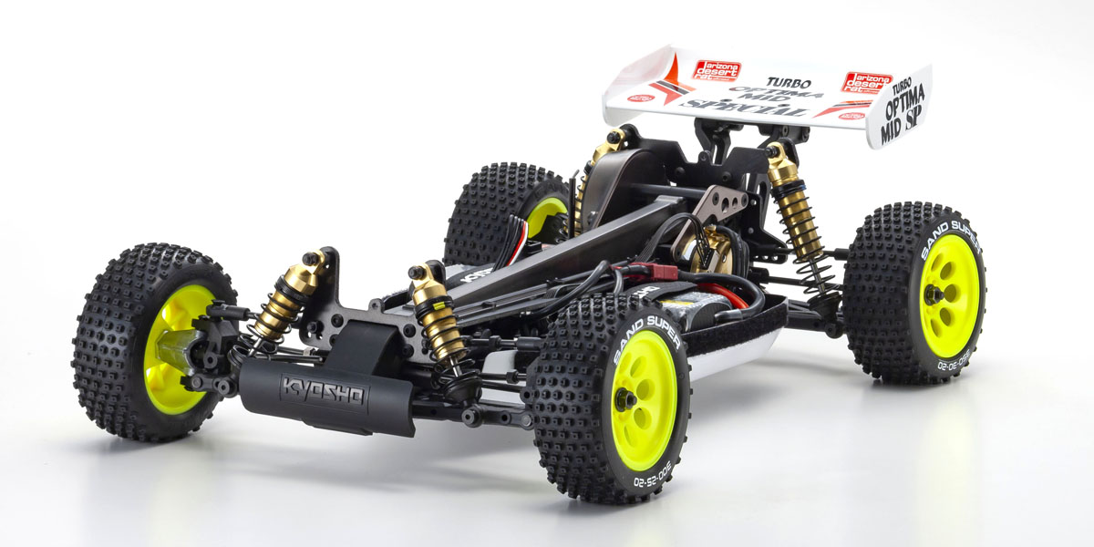 Kyosho 1/10 EP 4WD Racing Buggy TURBO OPTIMA MID SPECIAL – HeliDirect