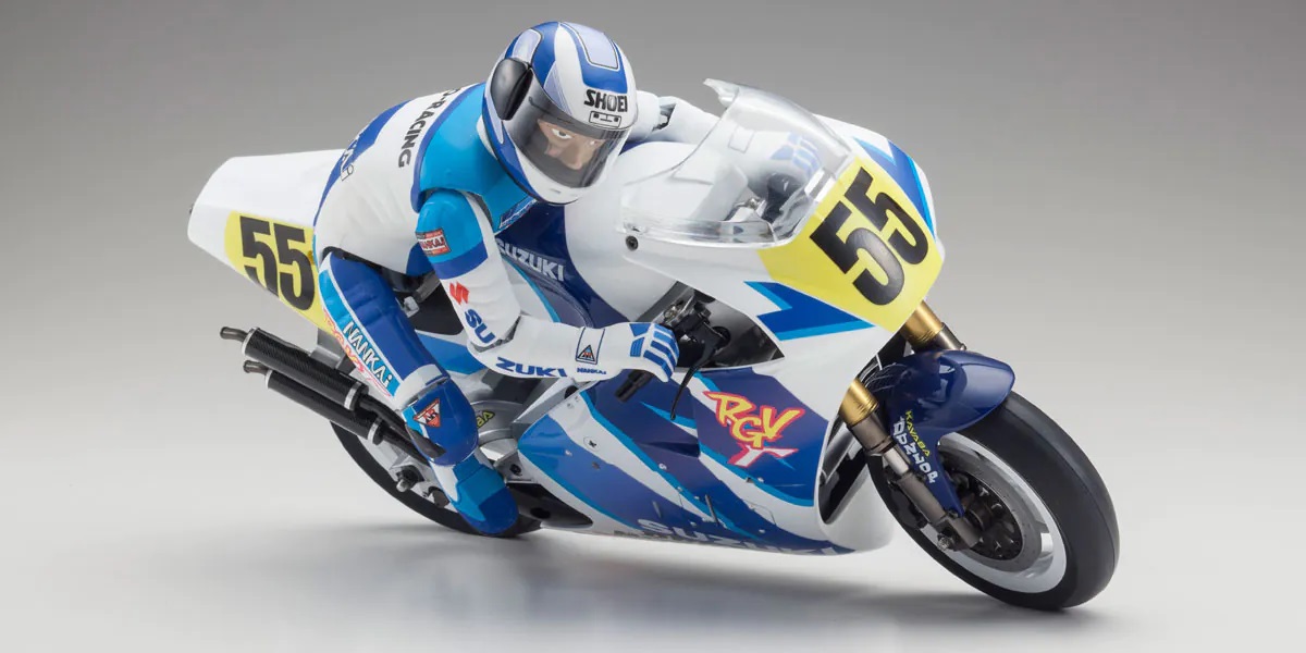 KYOSHO 34935T1 1/8 EP バイク ハングオンレーサー シリーズ S.R.T.