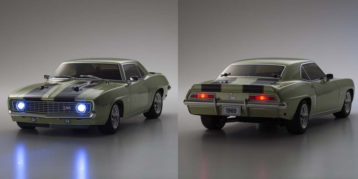 1/10 EP 4WD フェーザーMk2 FZ02 レディセット 1969 シボレー カマロ